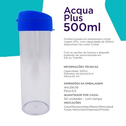 Copo Acqua 500ml-2701IC