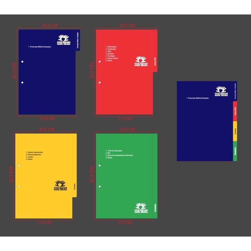 Divisória de Pasta Fichário-28021RP