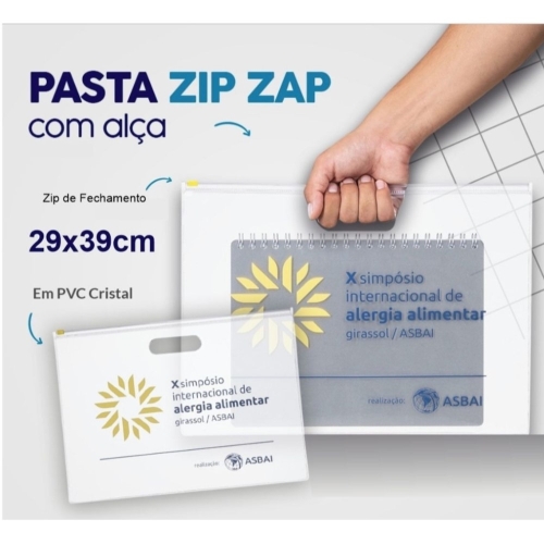 Pasta Zip Zap com alça-0601RN