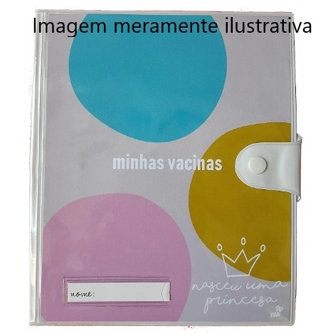 Porta Cartão de Vacina-10041RP
