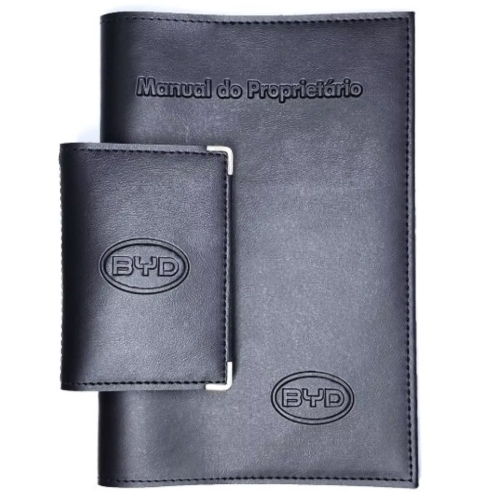 Porta manual em couro sintético-04JB