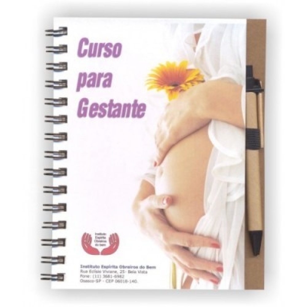 Caderno Ecologico com Caneta-CEC0138