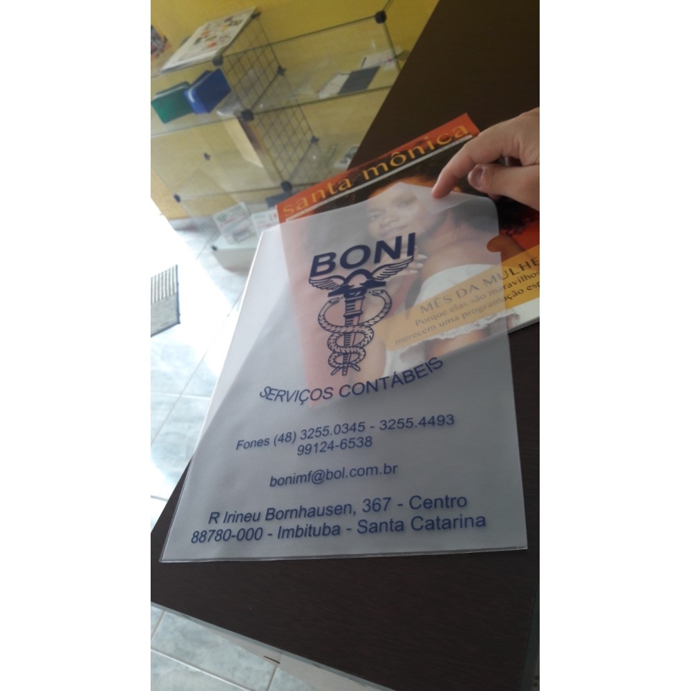 Pasta do Tipo L em PVC-02031RP