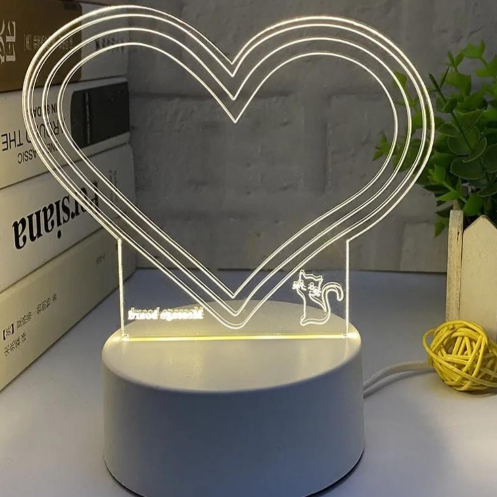 Placa de mensagem de luz noturna LED-26091NB