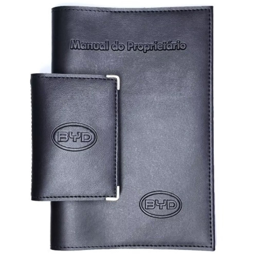 Porta manual em couro sintético-04JB